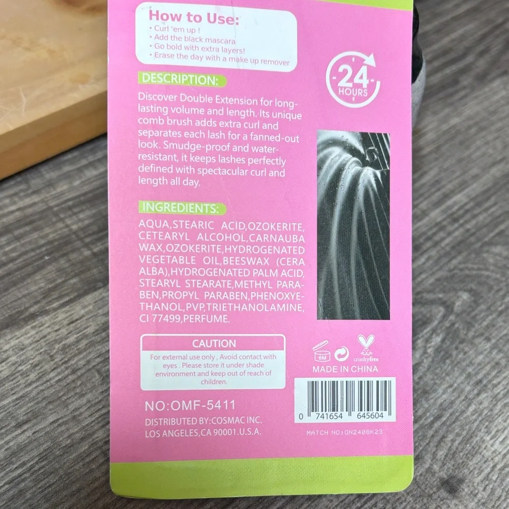 🪻5 for $15🪻OZ LAB Volume Fiber Waterproof Mascara